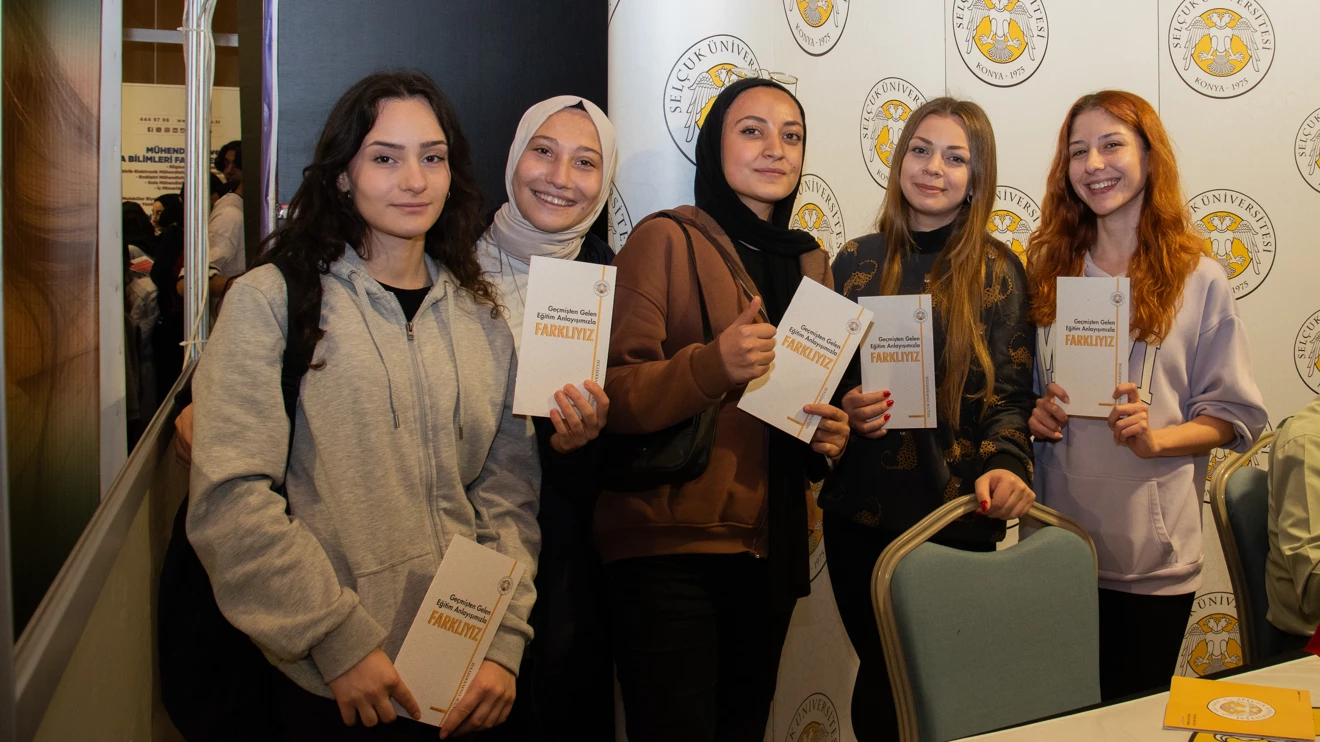Selçuk Üniversitesi, 6. Konya Üniversite Tanıtım Günleri’nde yoğun ilgi gördü